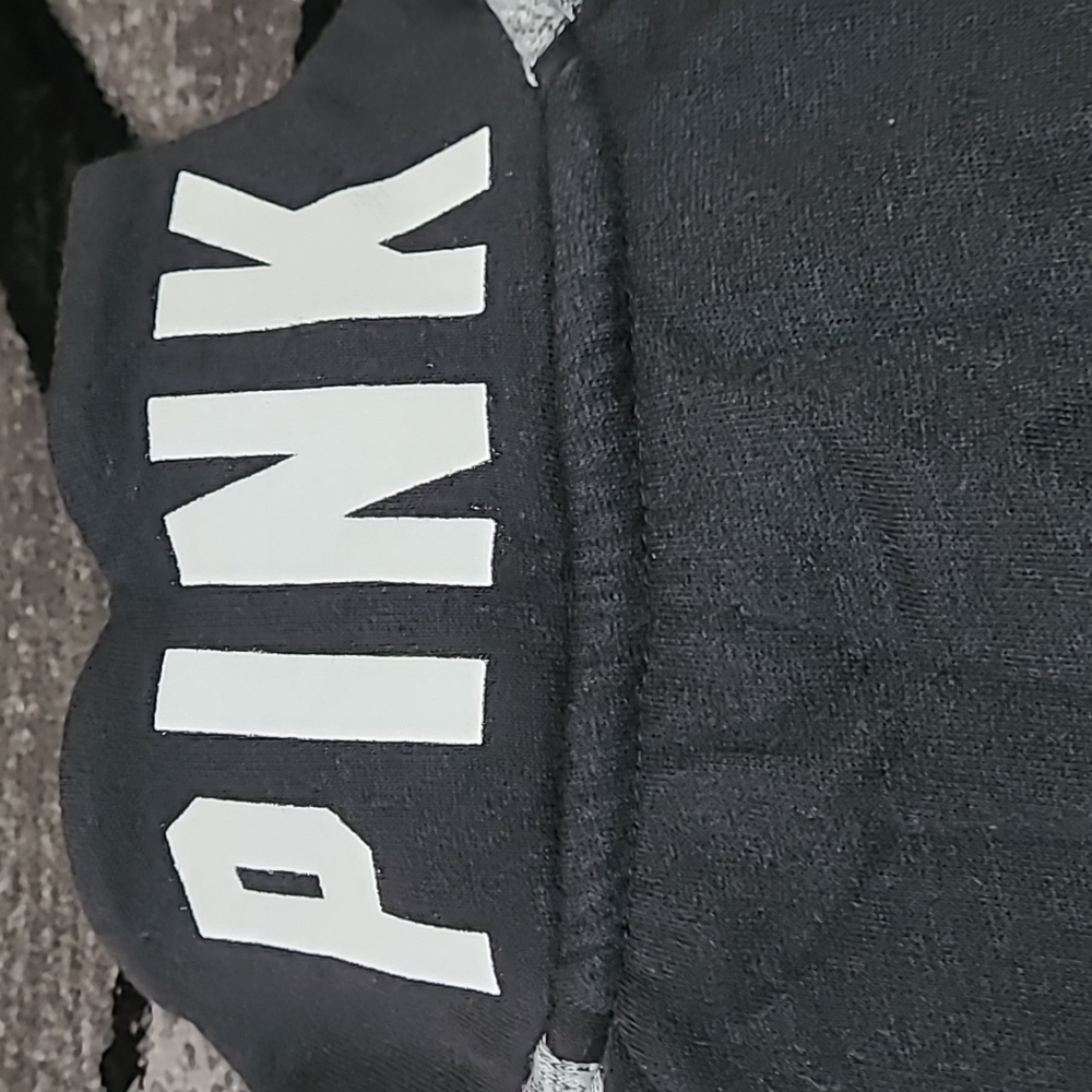 VS PINK 2015 Campus Quarter-Zip Rare Slit Pockets Sweatshirt - Picture 13 of 14